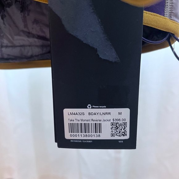 Lululemon X Robert Geller 'Take The Moment' Reversible Nylon Light Puffer Jacket - Picture 2 of 7